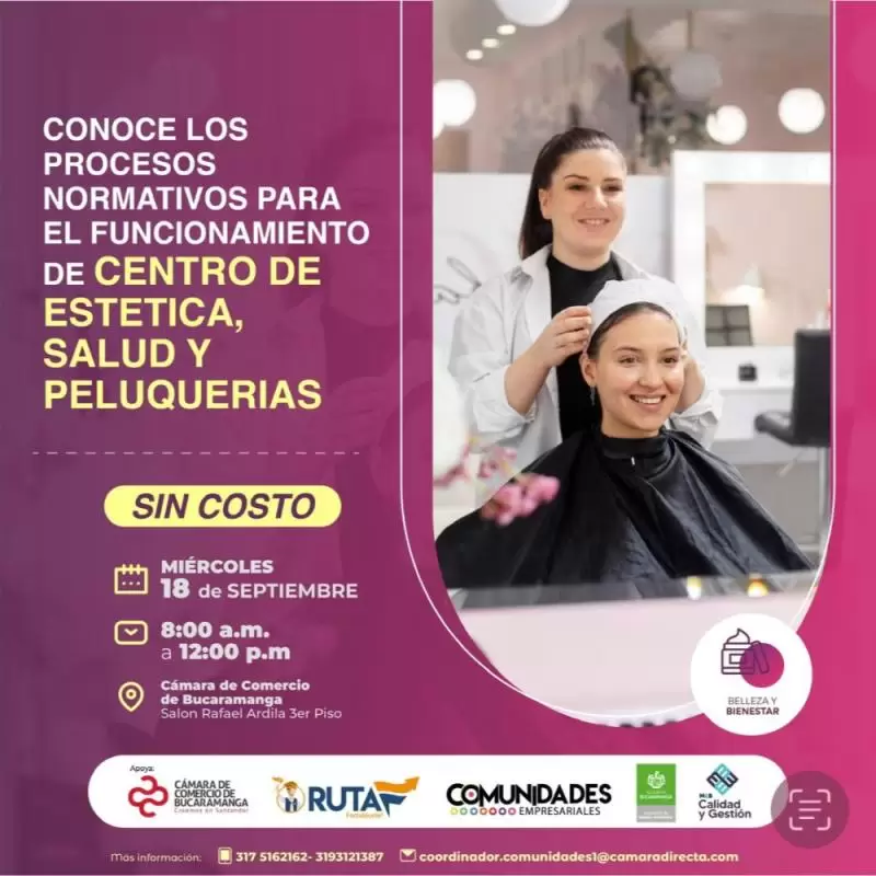 ¡Atención, empresarios y emprendedores del sector de la belleza y el bienestar!