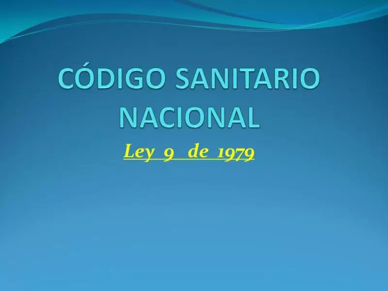 LEY 9 DE 1979 - BPM, HACCP / Registro, permiso y notificación