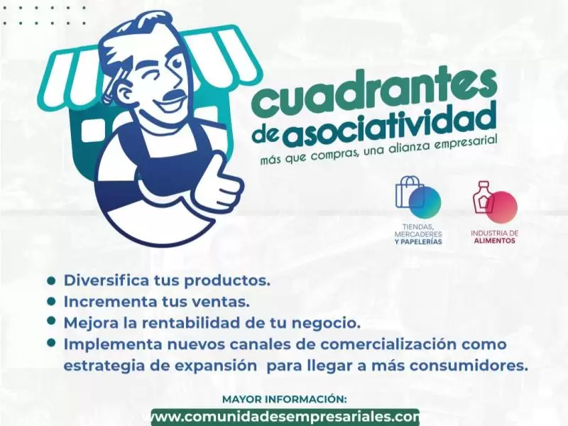 TIENDAS CONECTADAS – Cuadrantes de Asociatividad